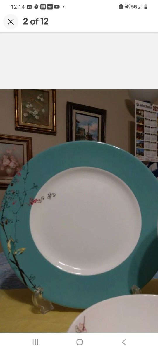 Lenox Chirp Pieces: Dinner Plate, Luncheon Plate, Mug