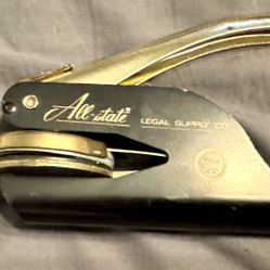 Vintage 1991 custom embosser seal