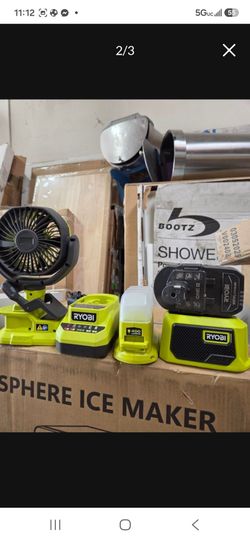 Ryobi camping set