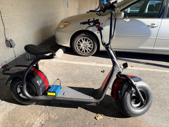 Big wheel scooter