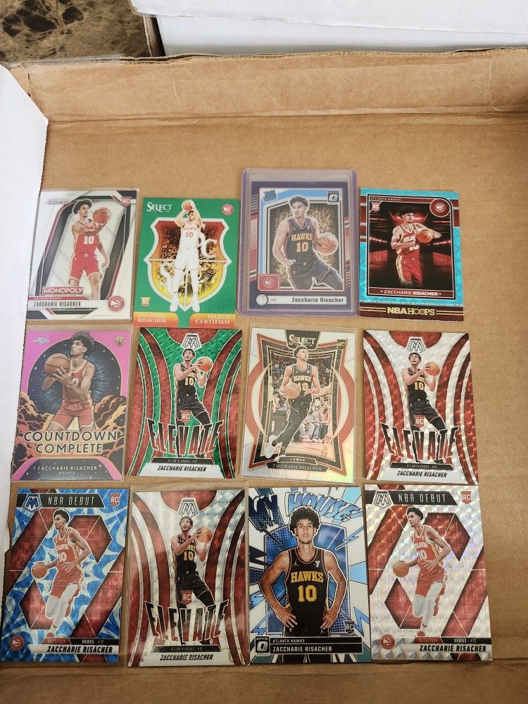 Zaccharie Risacher Rookie Lot