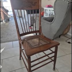 Heywood Bros. & Wakefield Co. Cane-Seat Dining Chairs 