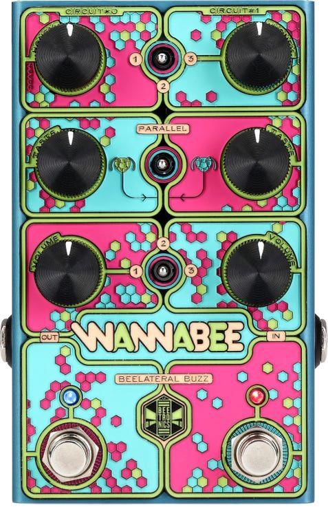 Beetronics FX Wannabee "Beelateral Buzz" Overdrive Pedal