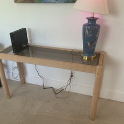 Vintage Regency Style Console Table
