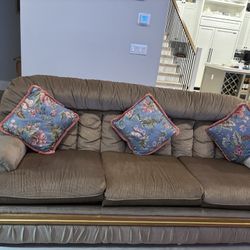 Free Couch And Love Seat, Good Condition
