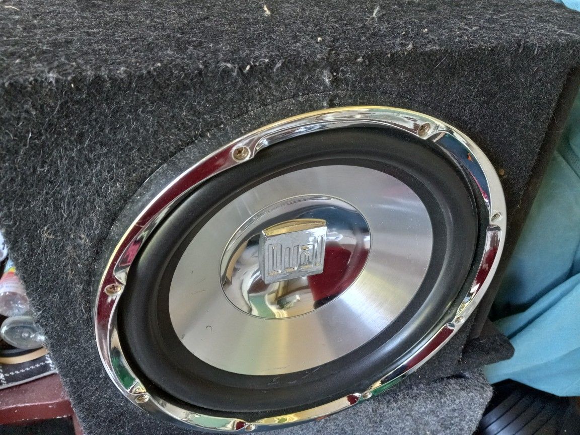 12" Car Stereo Sub In Box