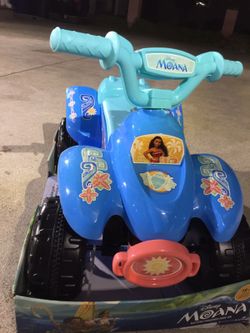 Moana hot sale power wheels