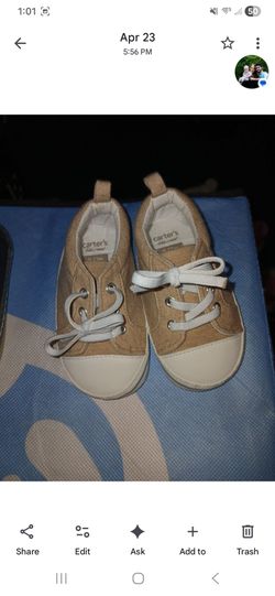 Brand New Carters Baby Boy Shoes no tags though