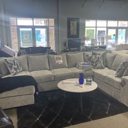 4TH OF JULY SALE🚨‼️ Grey Sectional ☑️⭐️ $2,699