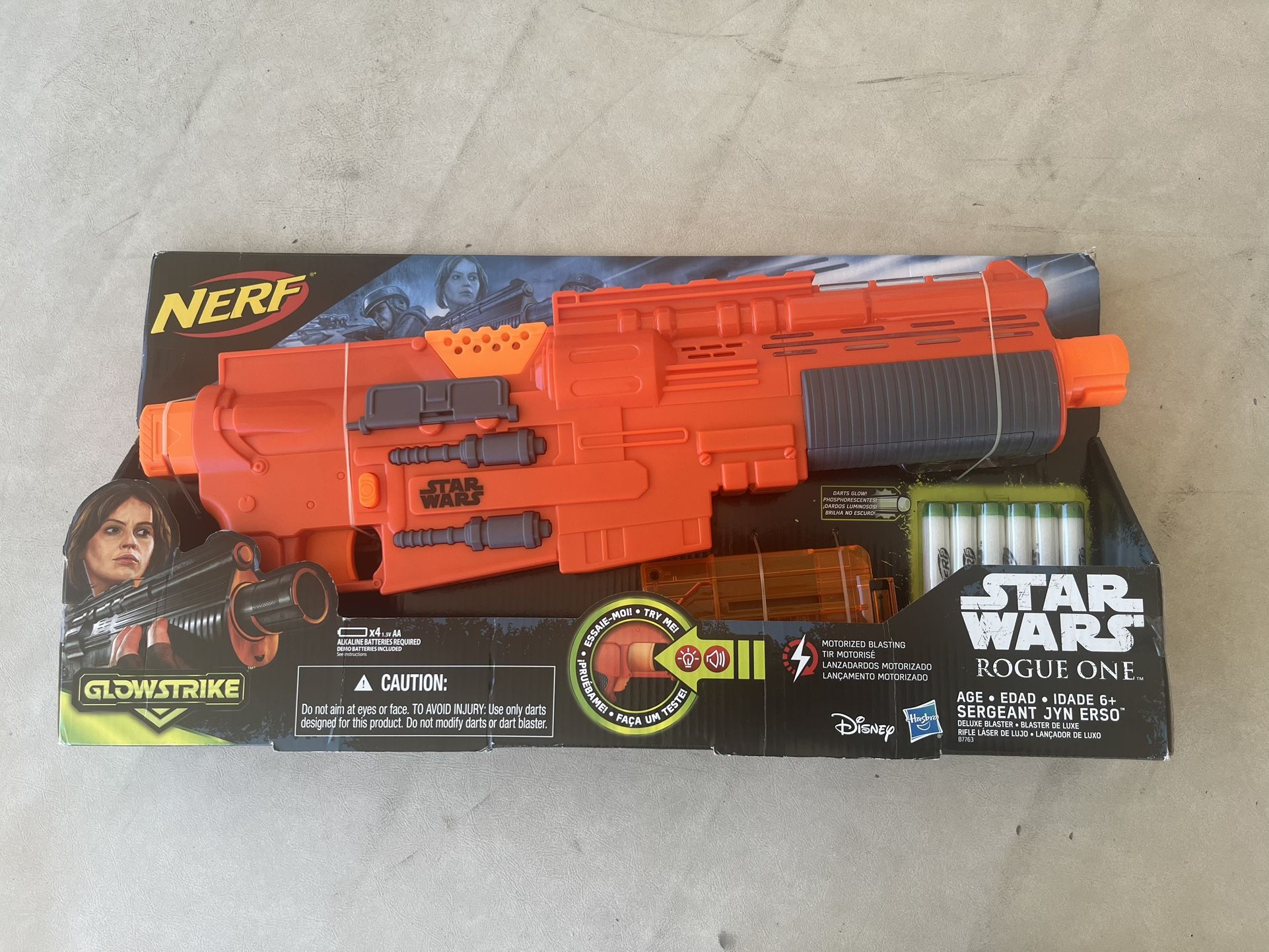 Star Wars Rogue One Nerf Sergeant Jyn Erso Deluxe Blaster