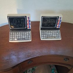 1984 Jim Beam Political Computer Decanters - Pair $60 oboo