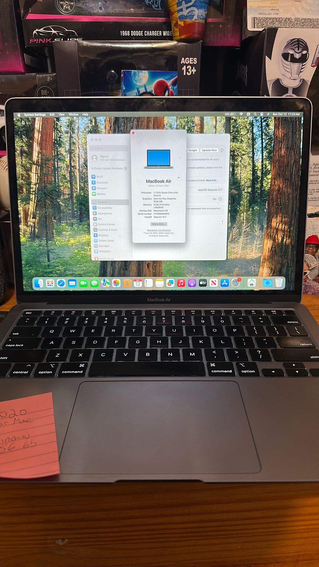 2020 Apple MacBook Air