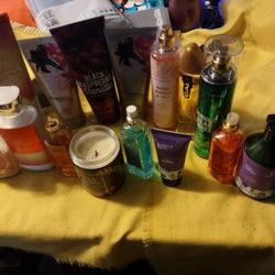 Amazing Scents Shampoos Soaps Perfume Nice Lot All New Read Full Description