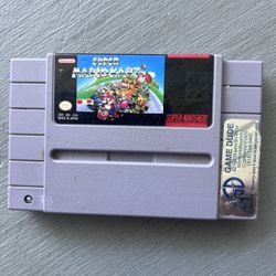 SNES Super Mario Kart Authentic