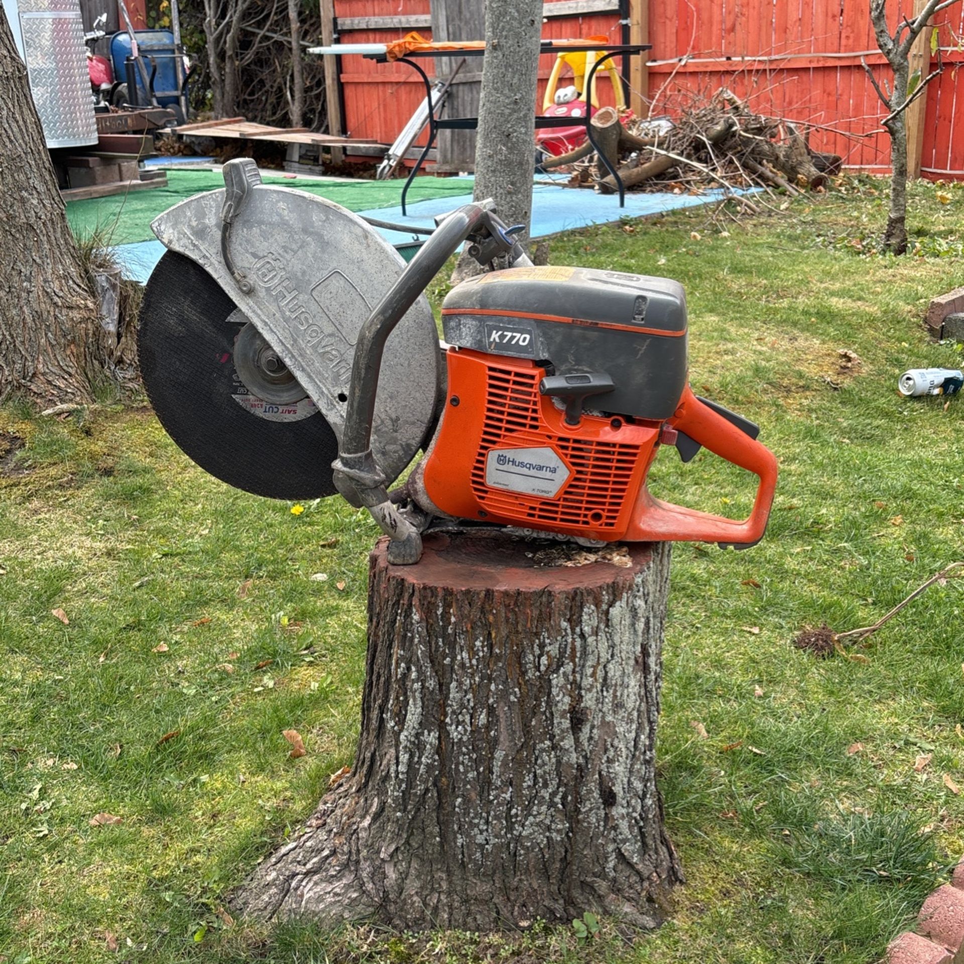Husqvarna K770 Contadora De Concreto Trabaja Perfecto Precio Firme