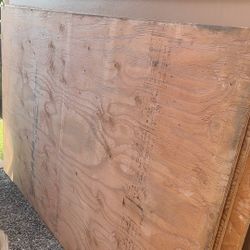 4 feet × 8 feet 5/8 inch Fire-treated Plywood