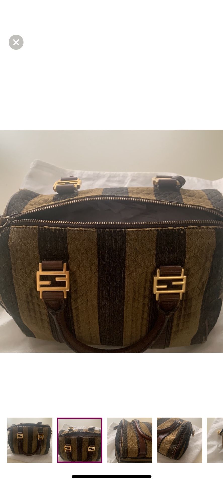 Fendi Péquin Duffle Bag