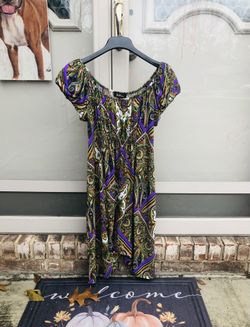 Peasant Dress in Beautiful Halloween Colors (Women's Size 10)