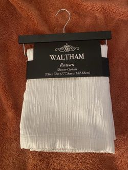 NEW Waltham Rowan shower curtain