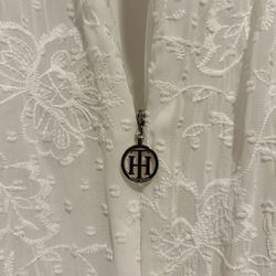 White Broderie Anglaise Dress – Size 6 Tommy Hilfiger 