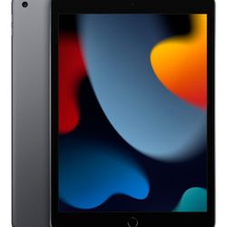 Apple - 10.2-Inch iPad (9th Generation) with Wi-Fi - 64GB - Space Gray. MK2K3LL/A. Bestbuy certified. Comes as shown.  F