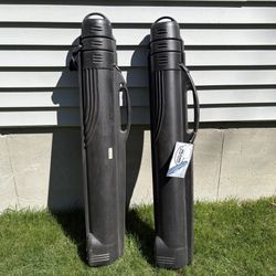 Pair Of Jumbo Telescopic Airline Pole Carriers