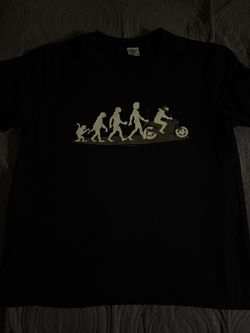 Black Motorcycle Evolution Graphic T-Shirt