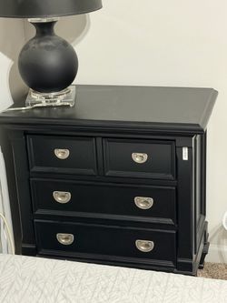 Rooms2go Bedroom chest and side table for