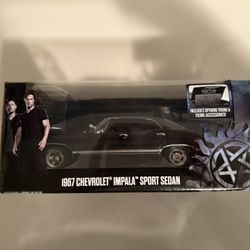 Greenlight - Supernatural - 1967 Chevrolet Impala Sport Sedan - 1:24 Diecast