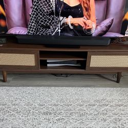 TV Stand With Storage Media Console