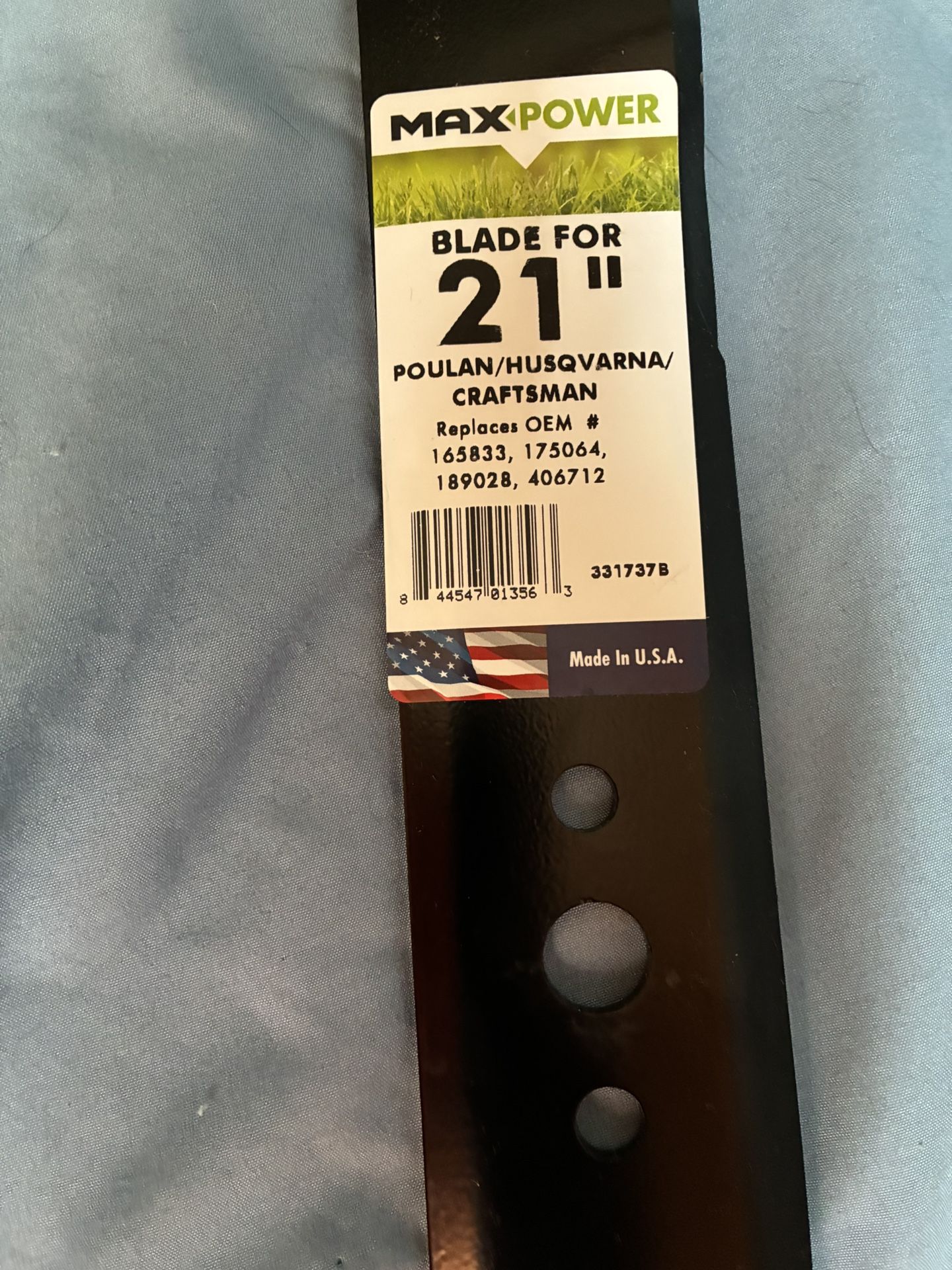 21” Lawn Mower Blade
