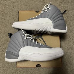 WORN 1X JORDAN 12 STEALTH SIZE 12