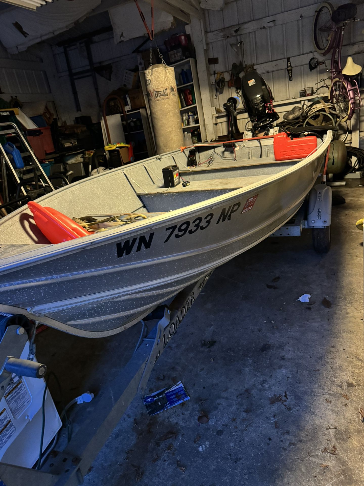 12 Ft Gregor Aluminum Welded Fishing Boat