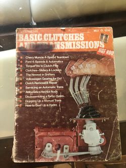 Standard Trans Rebuild Book $ 5