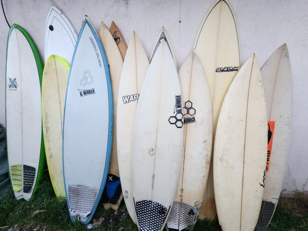 Surfboards $75 To $250