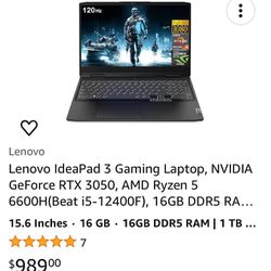 Lenovo Windows Laptop For School And Gaming In Pristine Condition