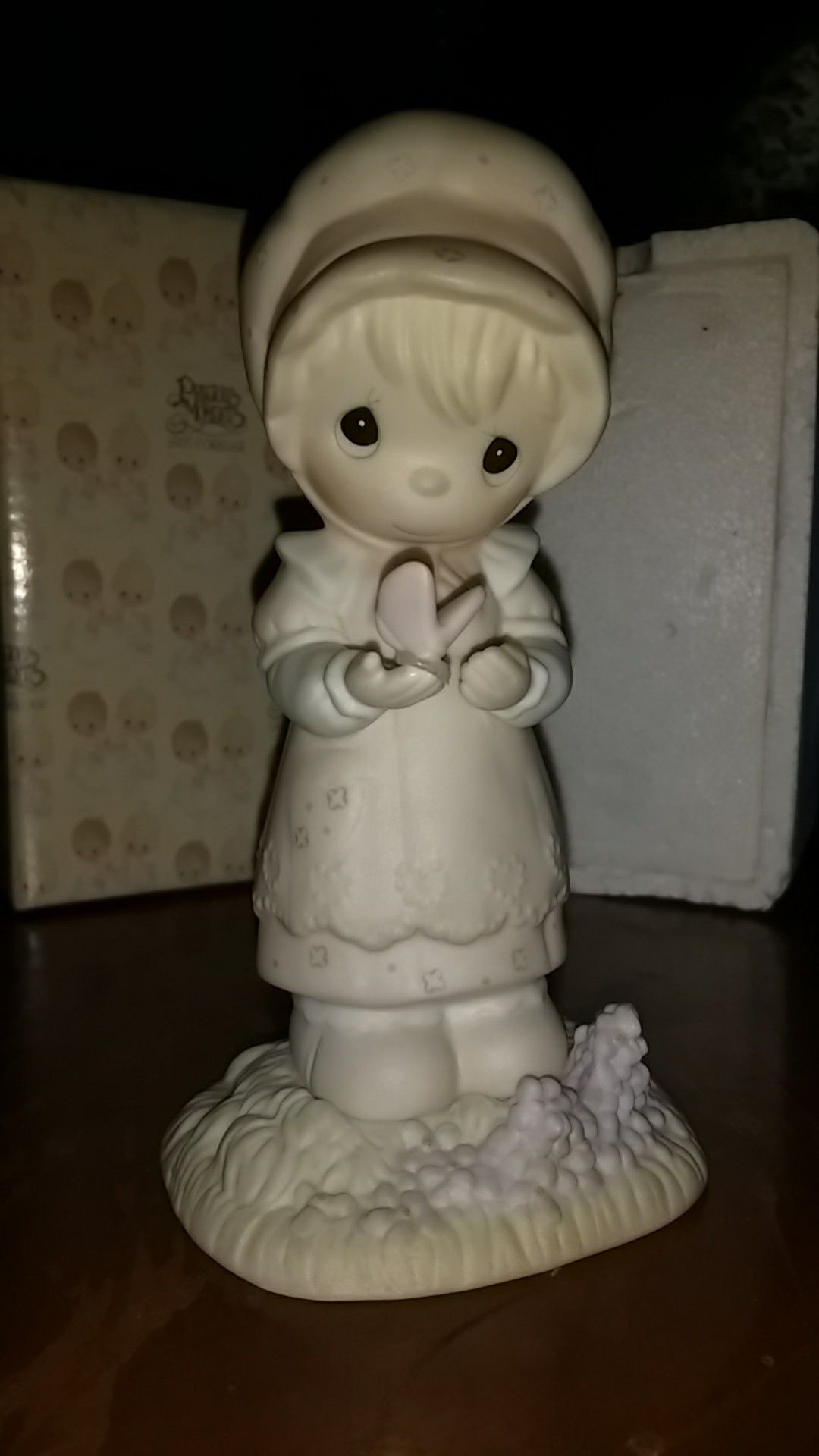1982 Precious Moments "We Are God's Workmanship" Porcelain Figurine