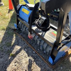 New Forestry Mulcher Skid Steer Quick Attach