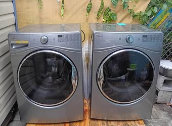 Washer and dryer