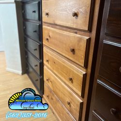 Oak Pinewood Dresser 2 Knob Chest Cajonera Nueva 