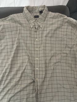 4xl Light Brown Long Sleeve Shirt $10