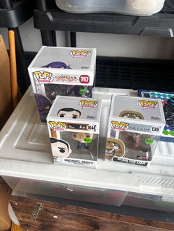 Funko Pop – Evangelion, The Office, Skyrim
