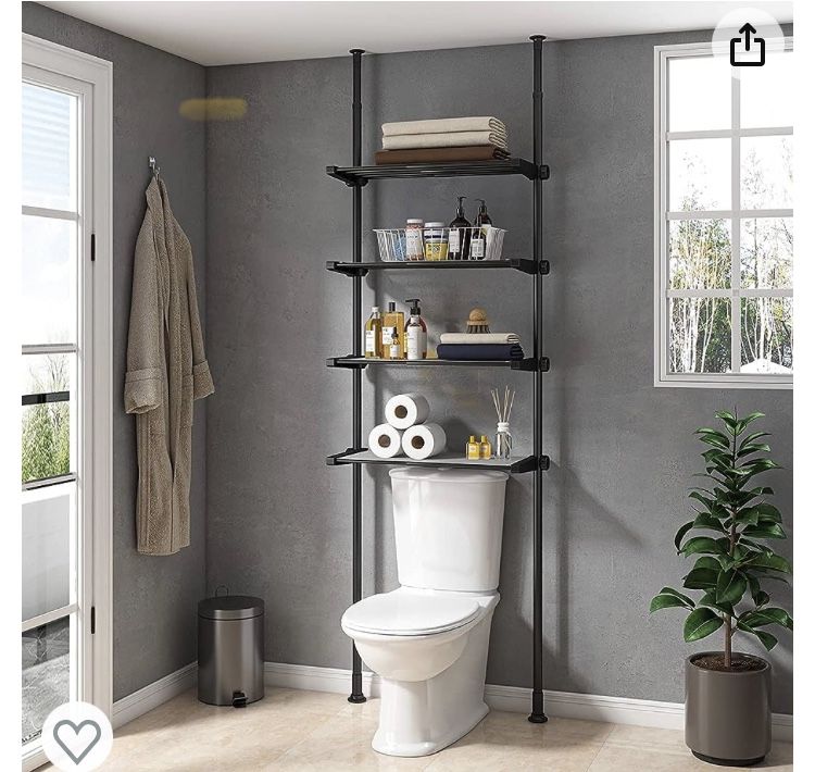 Over The Toilet Shelves