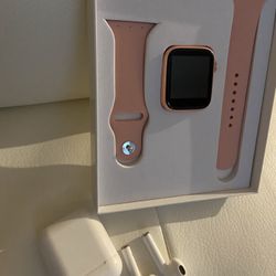 Smartwatch And earbuds