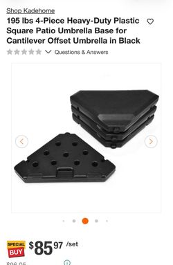 Patio Umbrella Base