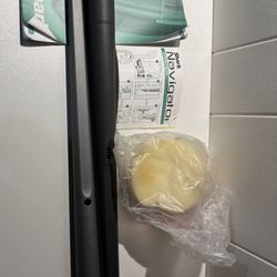 Shark Navigator Vacuum Attached Base Attached Tube With Sponge And Instructions