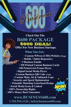 Start Your New Business For $600