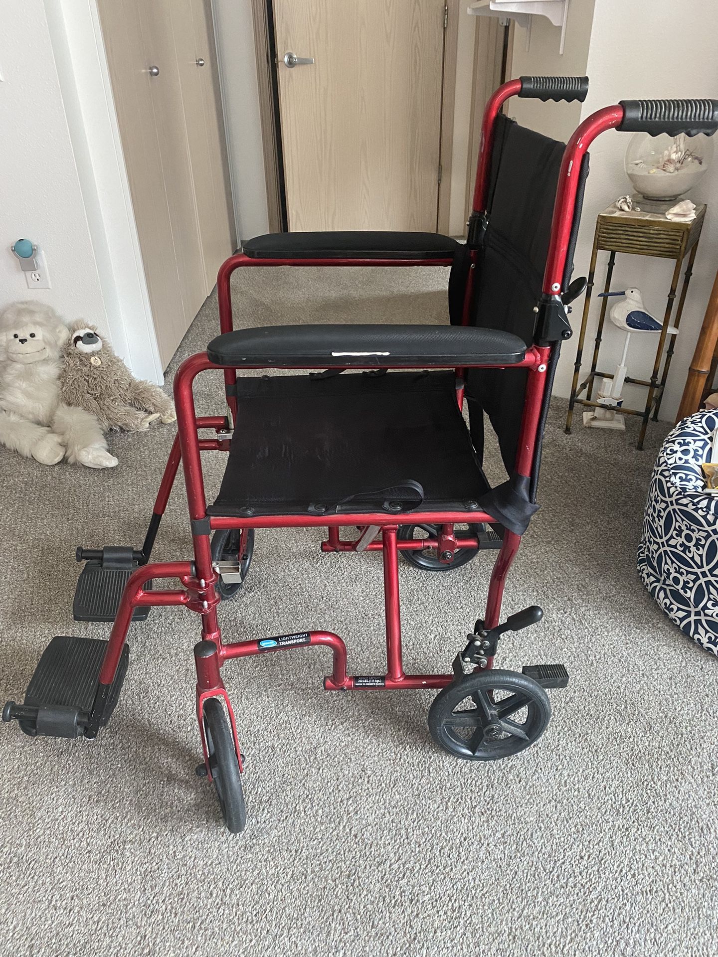 Invacare Lightweight Transport Wheelchair