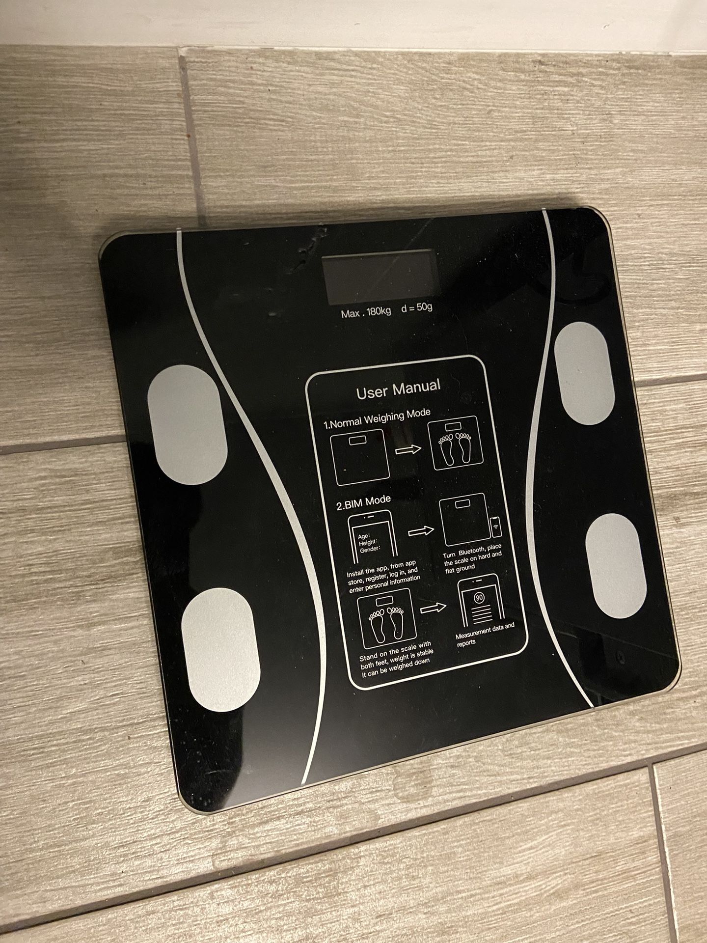 bluetooth weight scale 