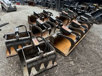 Bobcat Skid Steer Grapple Buckets 